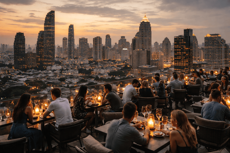 Bangkok Rooftop Bars on the Sukhumvit Side Worth the Trip from Khao San Road
