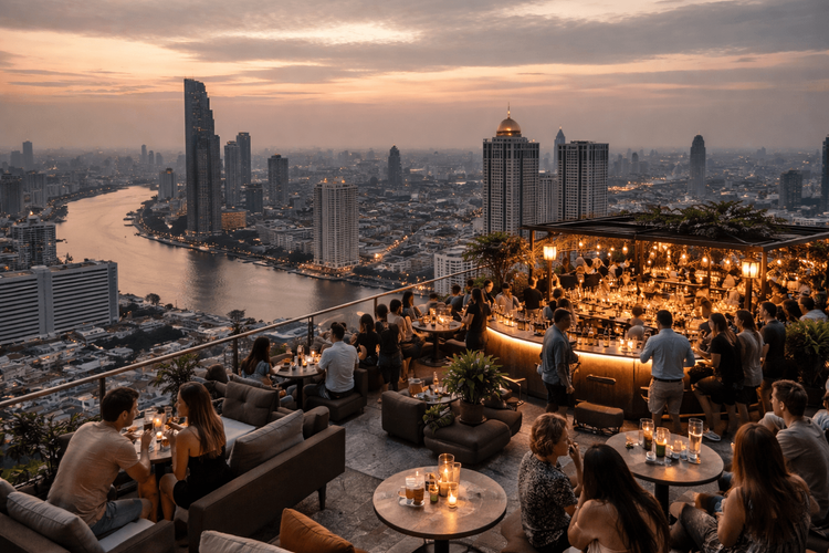 Bangkok Rooftop Bars That Are Best for a First Night in the City