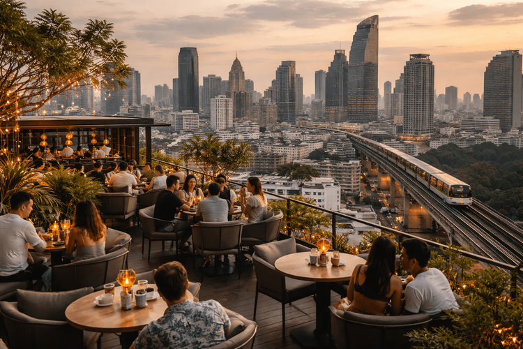 Bangkok Rooftop Bars with BTS or MRT Access Worth the Trip from Khao San Road