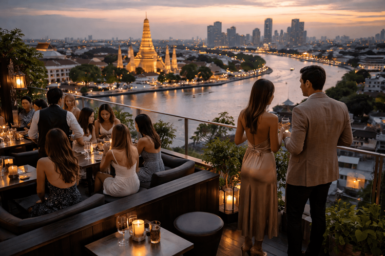Bangkok Rooftop Bars with Dress Codes and Door Policies to Know Before You Go from Khao San Road