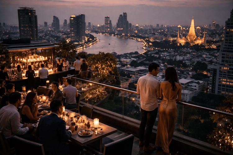 Bangkok Rooftop Bars with Dress Codes and Reservation Tips Worth the Trip from Khao San Road