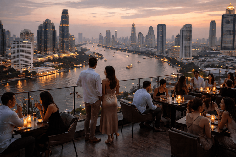 Bangkok Rooftop Bars with Dress Codes, Entry Fees, and Minimum Spend Worth the Trip from Khao San Road