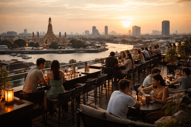 Bangkok Rooftop Bars with Free Entry or No Cover Charge Worth the Trip from Khao San Road