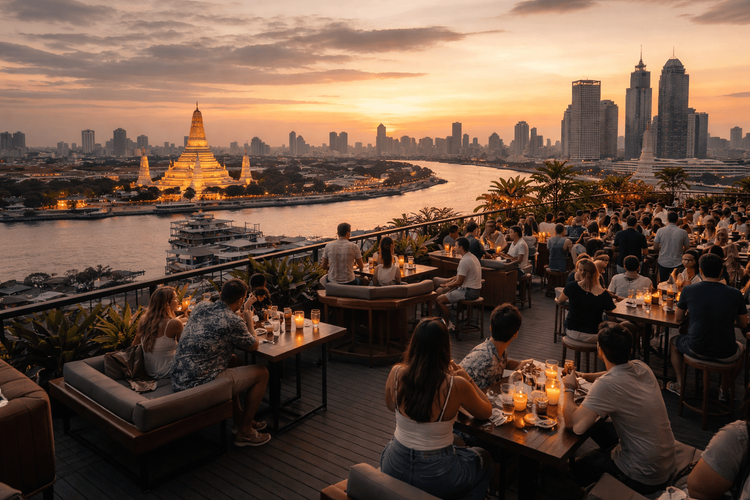 Bangkok Rooftop Bars with Free Entry Worth the Ride from Khao San Road