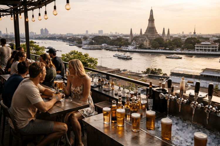 Bangkok Rooftop Bars with Great Beer Selection Worth the Trip from Khao San Road
