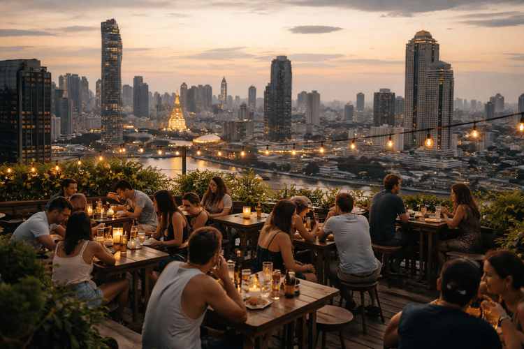 Bangkok Rooftop Bars with No Cover Charge Worth the Ride from Khao San Road