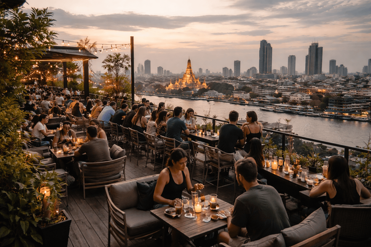Bangkok Rooftop Bars with Outdoor Terraces Worth the Trip from Khao San Road