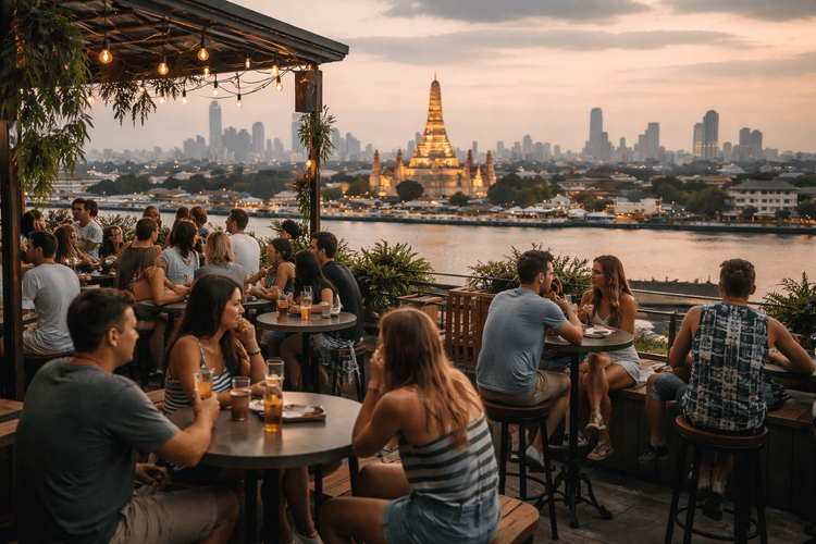 Bangkok Rooftop Bars with the Best Casual Dress Code and Low-Fuss Entry Worth the Trip from Khao San Road