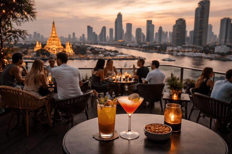 Bangkok Rooftop Bars with the Best Cocktails Worth the Trip from Khao San Road