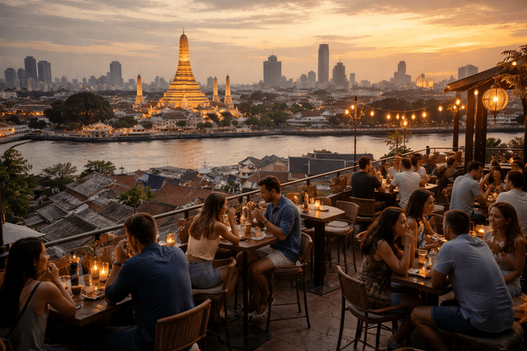 Bangkok Rooftop Bars with the Best Happy Hour Views for an Affordable Khao San Road Upgrade