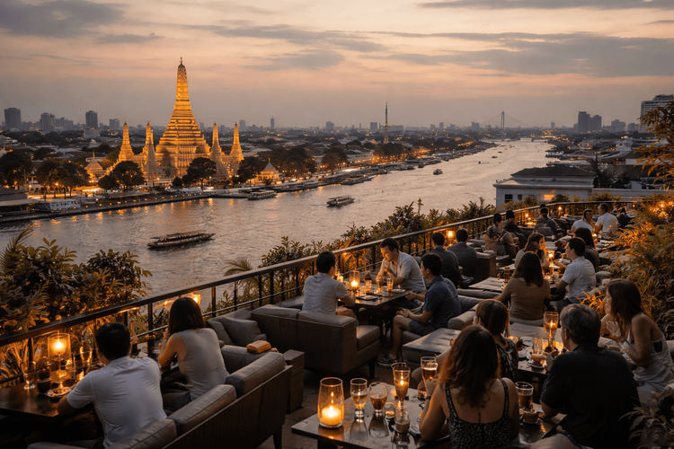 Bangkok Rooftop Bars with the Best Riverside Angles Worth the Ride from Khao San Road