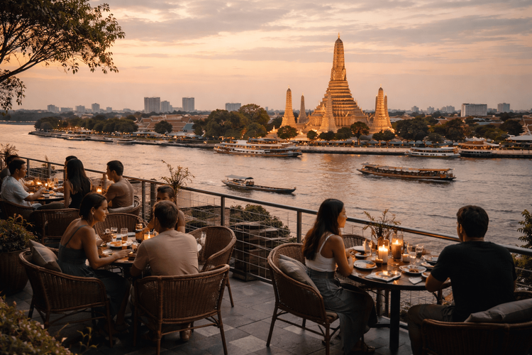 Bangkok Rooftop Bars with the Best Riverside Dining Views Worth the Trip from Khao San Road