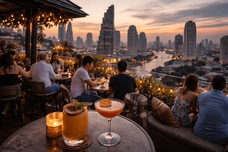 Bangkok Rooftop Bars with the Best Signature Cocktails Worth the Ride from Khao San Road