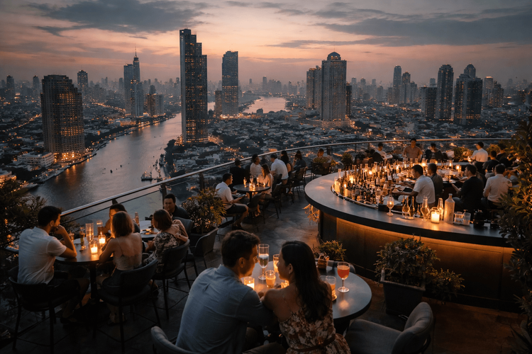 Bangkok Rooftop Bars with the Best Signature Cocktails Worth the Trip from Khao San Road