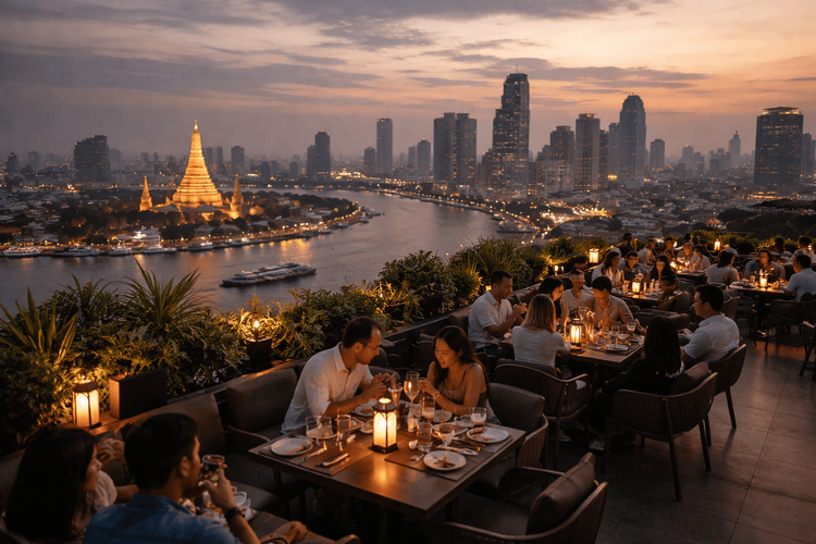 Bangkok Rooftop Bars with the Best Skyline Dinner Views Worth the Trip from Khao San Road
