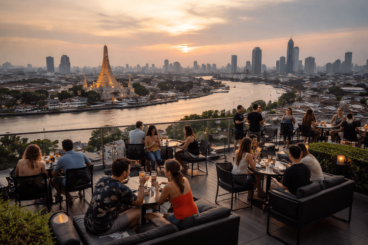 Bangkok Rooftop Bars with the Best Views for the Price Worth the Trip from Khao San Road