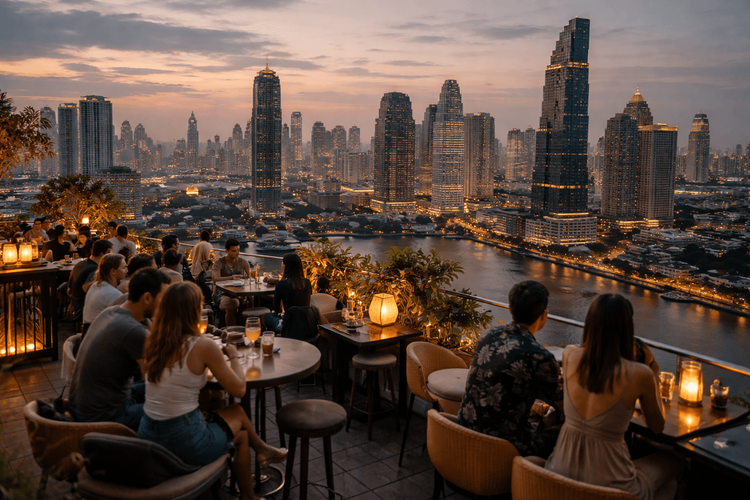 Bangkok Rooftop Bars with the Easiest Taxi Access from Khao San Road Worth the Trip