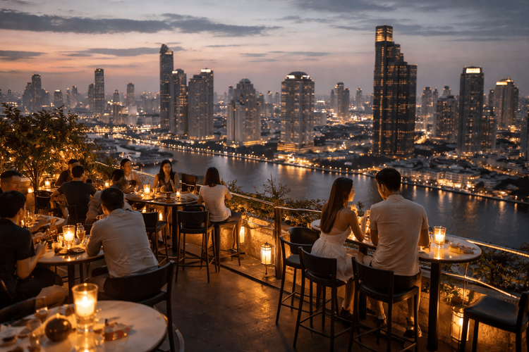 Bangkok Rooftop Bars Worth the Taxi from Khao San Road for a Special Night Out