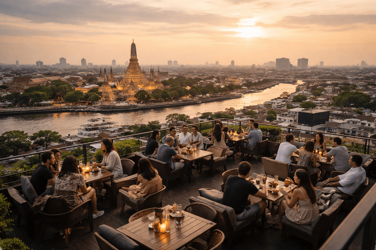 Bangkok Rooftop Bars Worth the Taxi Ride from Khao San Road by Neighborhood