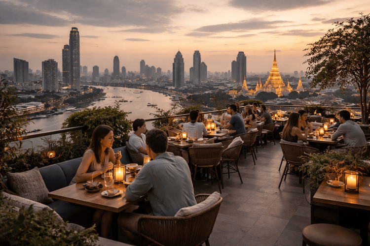 Bangkok Rooftop Bars Worth the Trip from Khao San Road for Non-Smoking Travelers