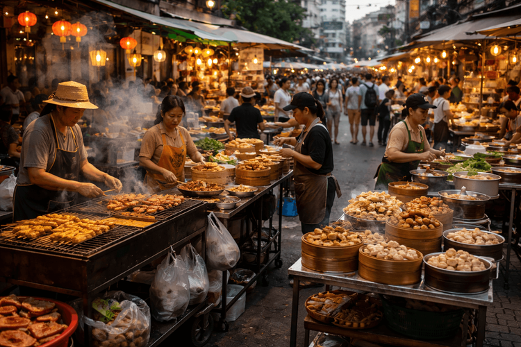 Bangkok Street Food by Cooking Style: Grilled, Fried, Steamed, and Soup Stalls to Try Near Khao San Road