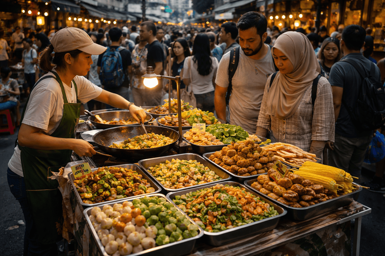 Bangkok Street Food by Diet: Best Vegan, Vegetarian, Halal, and Pork-Free Dishes to Look For Around Khao San Road