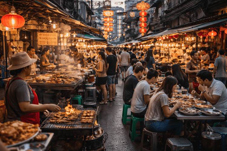 Bangkok Street Food by District: Where to Eat in Old Town, Chinatown, Silom, and Sukhumvit