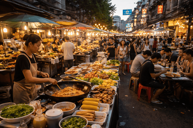 Bangkok Street Food by Meal Time: Best Breakfast, Lunch, Dinner, and Late-Night Picks Around Khao San Road