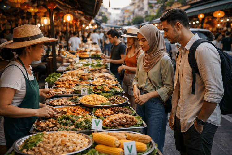 Bangkok Street Food for Dietary Restrictions: Vegetarian, Vegan, Halal, and Gluten-Free Options