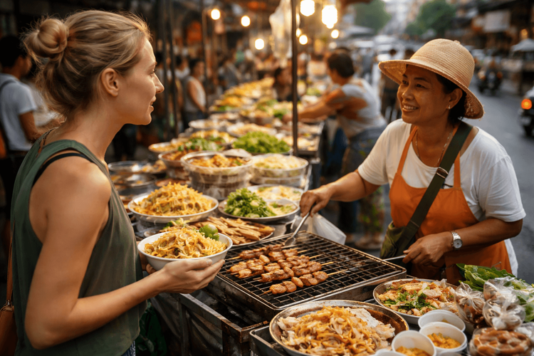 Bangkok Street Food for Gluten-Free Eaters: Safe Dishes, Common Risks, and Order Phrases