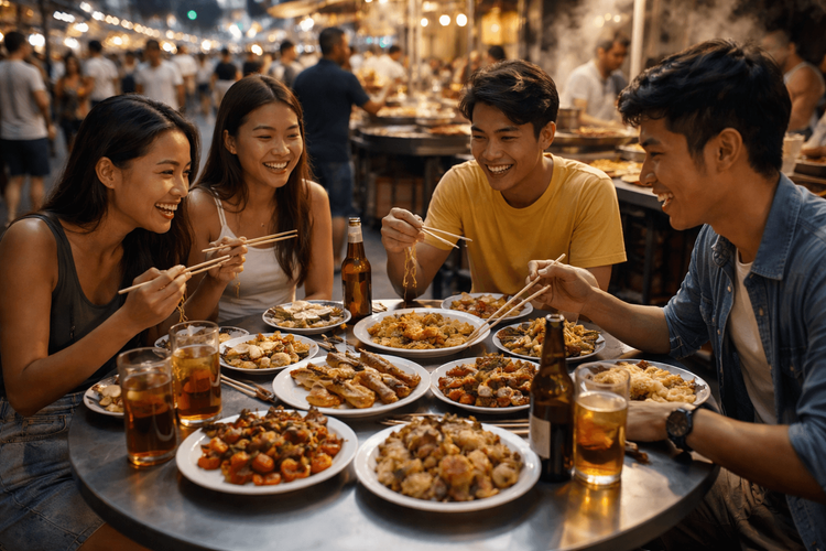 Bangkok Street Food for Groups: Sharing Plates, Budgeting, and What to Order with Friends