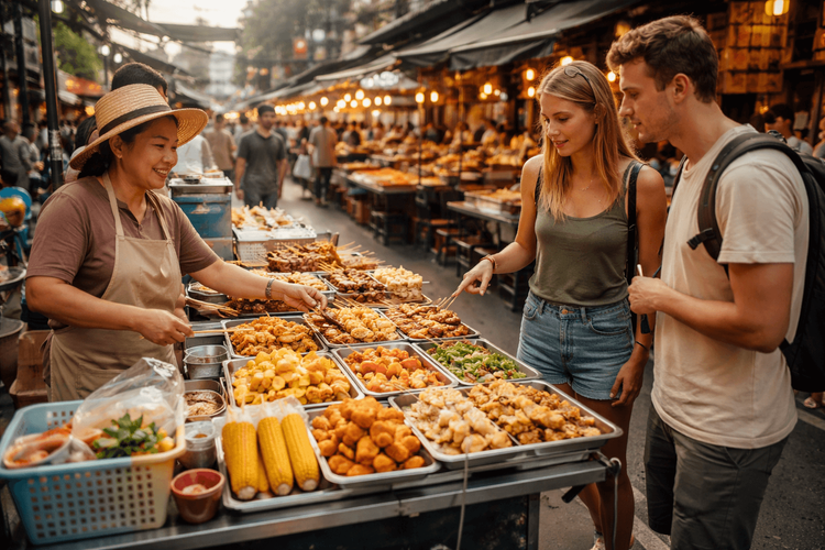 Bangkok Street Food for Picky Eaters: Safe, Mild, and Familiar Options Near Khao San Road