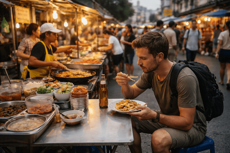 Bangkok Street Food for Solo Travelers: Easy One-Dish Meals Near Khao San Road