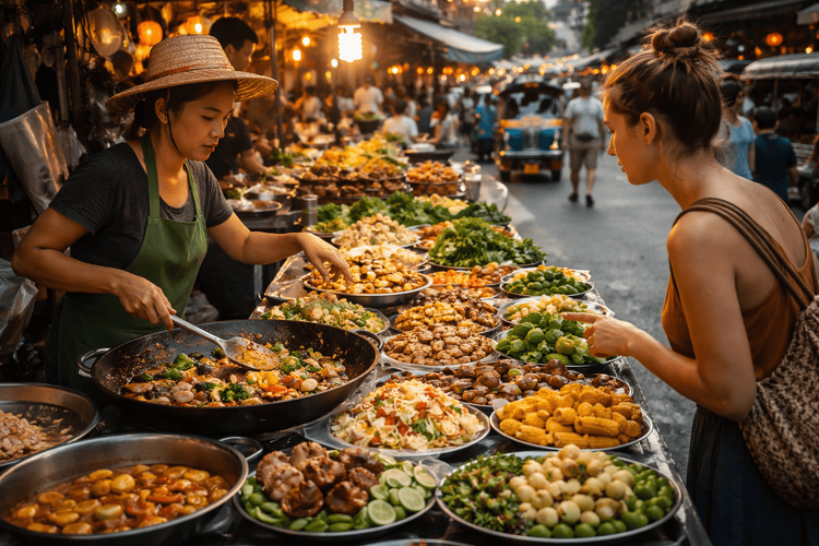 Bangkok Street Food for Vegetarians: What to Order Near Khao San Road and the Old Town