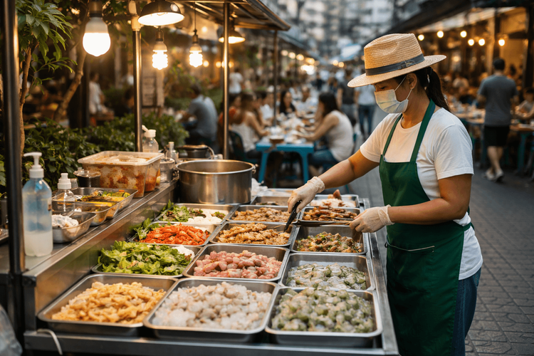 Bangkok Street Food Hygiene Guide: How to Spot Clean Stalls and Eat Safely Without Killing the Experience
