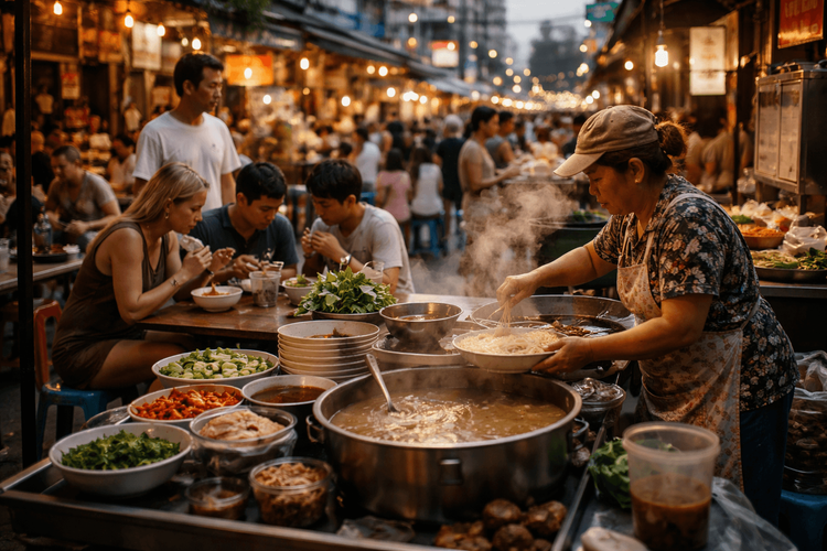 Bangkok Street Food Soups and Noodle Stalls: Where to Find the Best Bowls Around Khao San Road