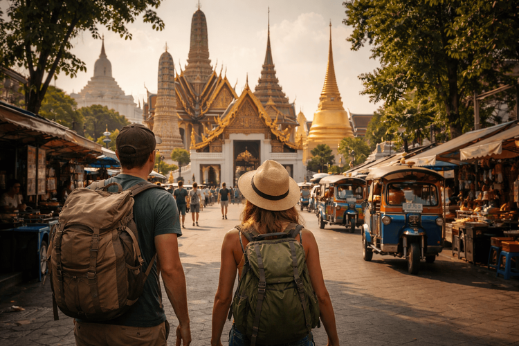 Bangkok Temple Run Budget Guide: Costs for Wat Pho, the Grand Palace, and Golden Mount from Khao San Road