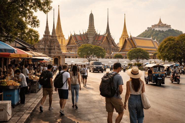 Bangkok Temple Run by Neighborhood: How to Group Wat Pho, the Grand Palace, and Wat Saket with Nearby Sights from Khao San Road