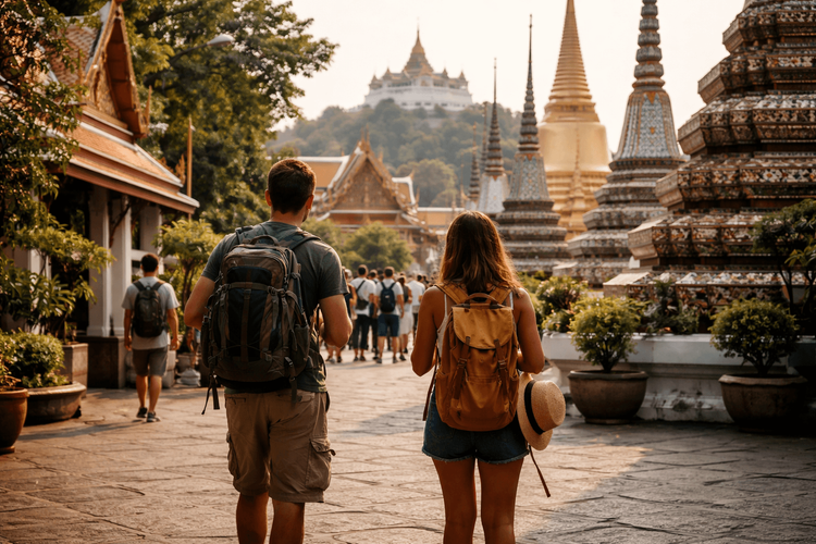 Bangkok Temple Run for Budget Travelers: Free, Low-Cost, and High-Value Ways to See Wat Pho, the Grand Palace, and Golden Mount from Khao San Road