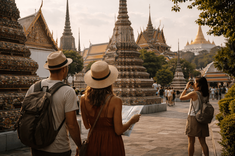 Bangkok Temple Run for History Lovers: What to See in Each Stop at Wat Pho, the Grand Palace, and Golden Mount