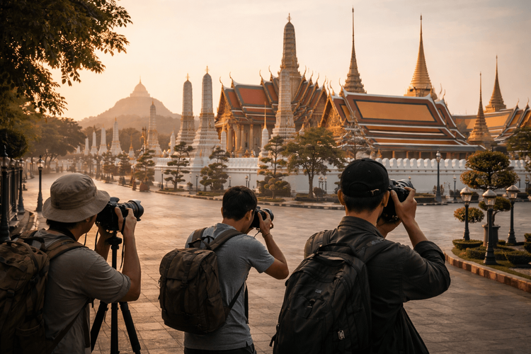 Bangkok Temple Run for Photographers: The Best Light, Viewpoints, and Shot Order for Wat Pho, the Grand Palace, and Golden Mount