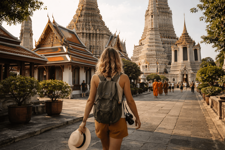 Bangkok Temple Run for Solo Travelers: The Easiest Self-Guided Route from Khao San Road