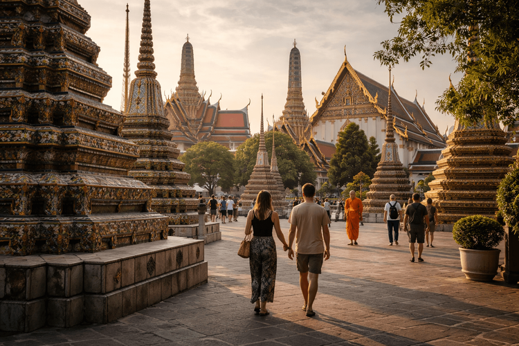 Bangkok Temple Run in the Morning vs Afternoon: Best Timing for Wat Pho, the Grand Palace, and Golden Mount