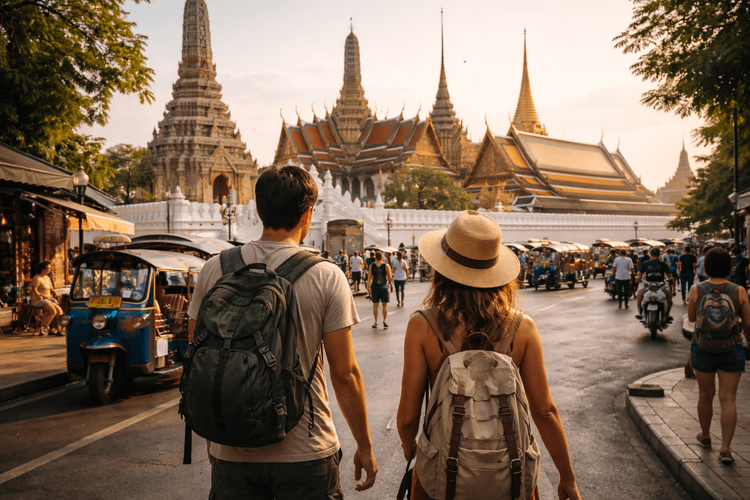 Bangkok Temple Run on Foot: A Self-Guided Walking Itinerary from Khao San Road to the Grand Palace, Wat Pho, and Golden Mount
