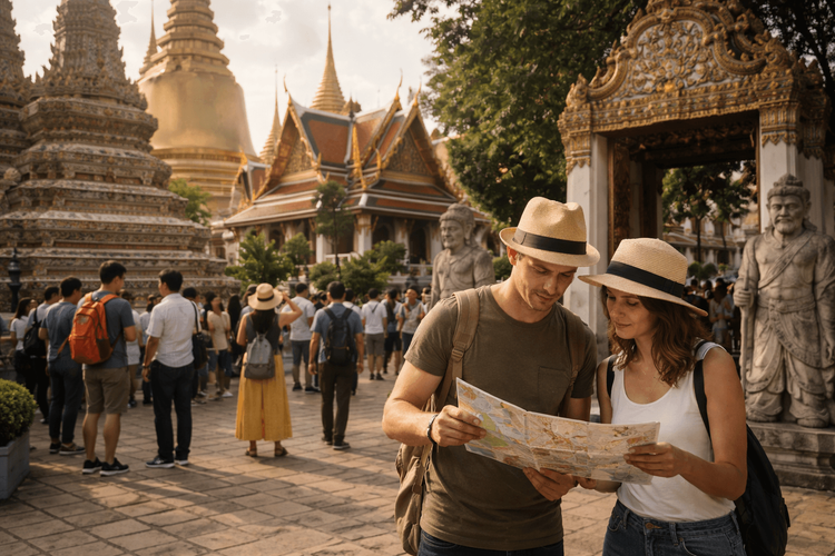 Bangkok Temple Run Ticket Strategy: Fees, Opening Hours, and What to Buy First at Wat Pho, the Grand Palace, and Golden Mount