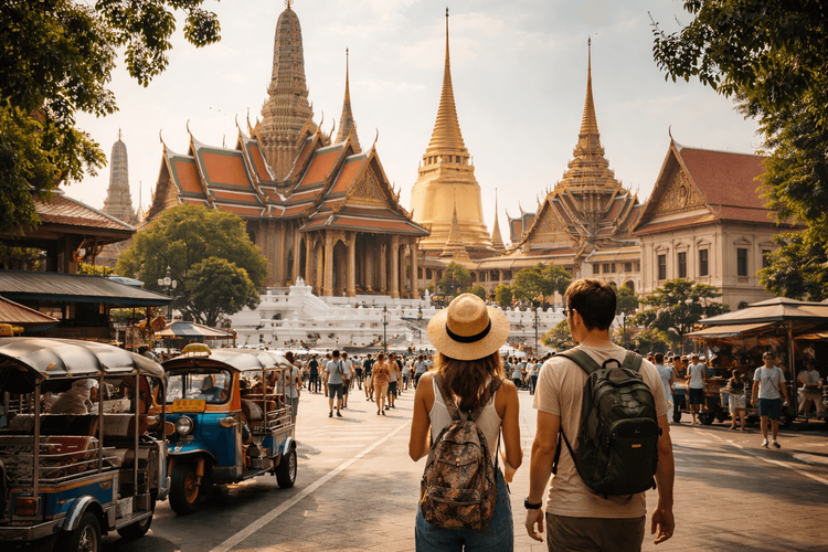 Bangkok Temple Run with Museum and Culture Add-Ons: Pairing the Grand Palace Area with Nearby Heritage Stops from Khao San Road