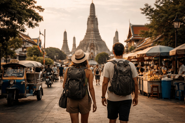 Bangkok Temple Run with Wat Arun Add-On: A Longer Old City Day from Khao San Road