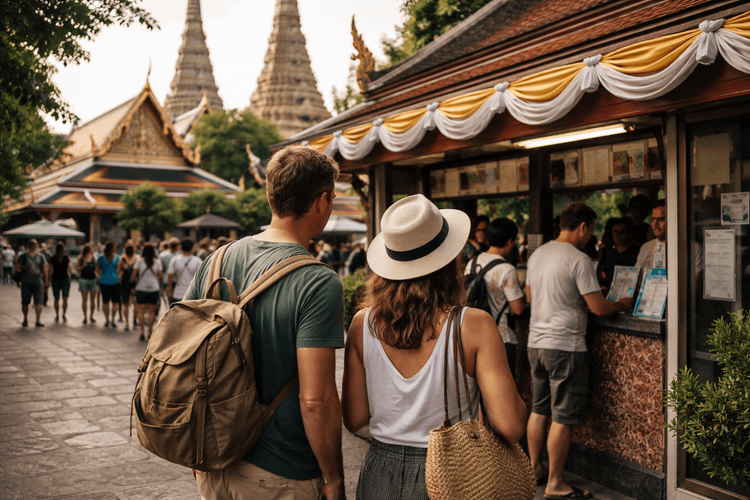 Bangkok Temple Tickets and Opening Hours from Khao San Road: What Costs What, When to Go, and What Sells Out