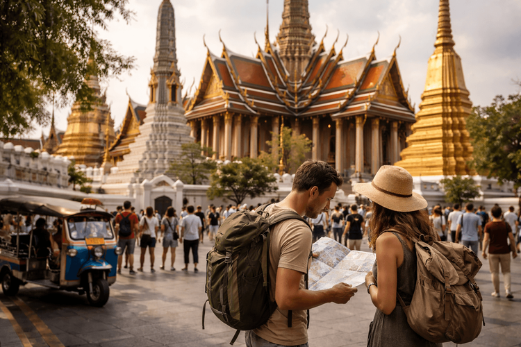 Bangkok Temple Visit Logistics from Khao San Road: Opening Hours, Tickets, Dress Code, and Transit Tips