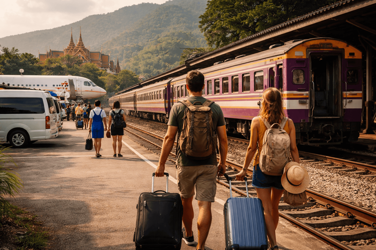 Bangkok to Chiang Mai by Combined Transport: Best Flight-and-Overland Itineraries for Stopovers